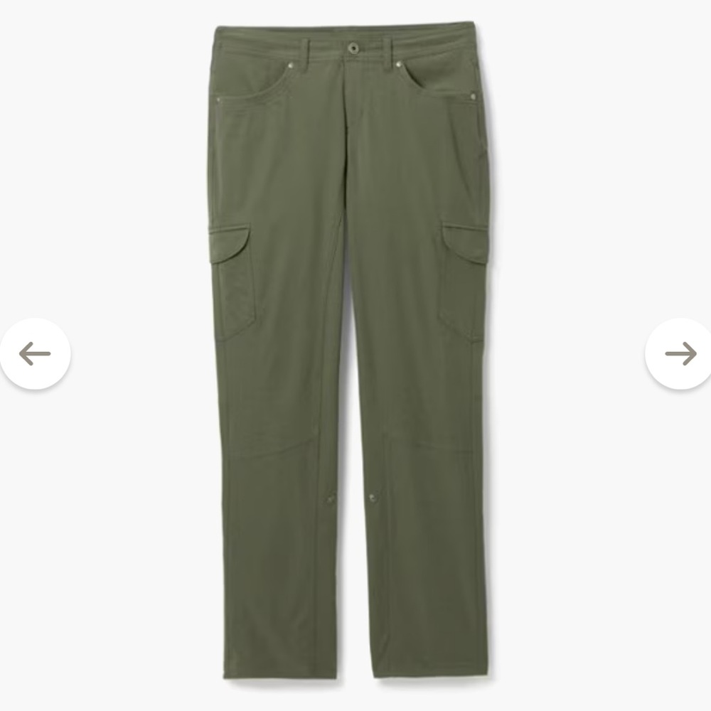 REI NWT Kühl Women’s Freeflex Roll-Up Hiking Pants- Dark Moss - Picture 2 of 9